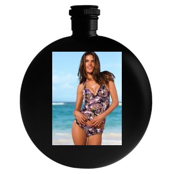 Alessandra Ambrosio Round Flask