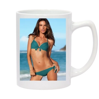 Alessandra Ambrosio 14oz White Statesman Mug