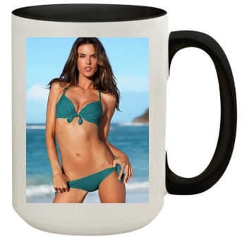 Alessandra Ambrosio 15oz Colored Inner & Handle Mug