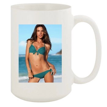 Alessandra Ambrosio 15oz White Mug