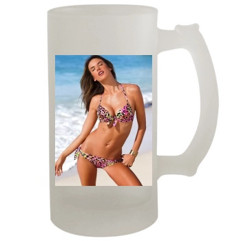 Alessandra Ambrosio 16oz Frosted Beer Stein