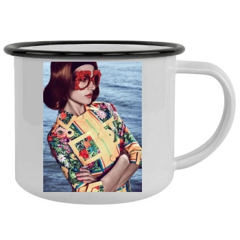 Alessandra Ambrosio Camping Mug