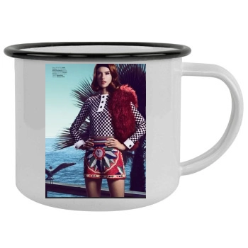 Alessandra Ambrosio Camping Mug