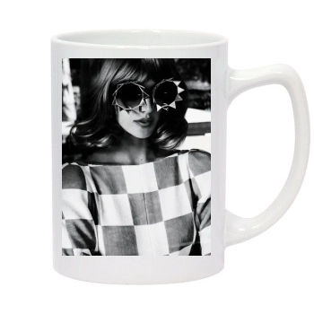 Alessandra Ambrosio 14oz White Statesman Mug