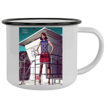 Alessandra Ambrosio Camping Mug