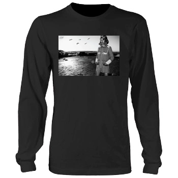 Alessandra Ambrosio Men's Heavy Long Sleeve TShirt