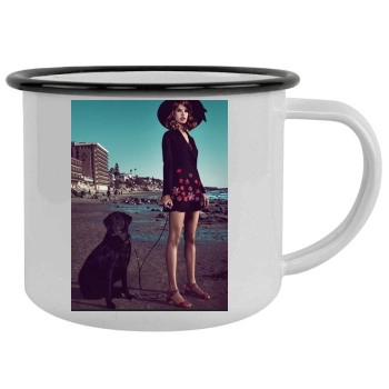 Alessandra Ambrosio Camping Mug