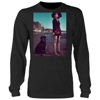 Alessandra Ambrosio Men's Heavy Long Sleeve TShirt