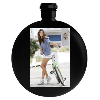 Alessandra Ambrosio Round Flask