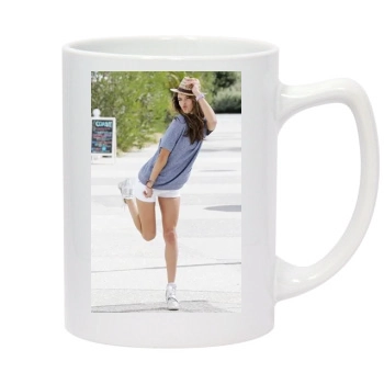 Alessandra Ambrosio 14oz White Statesman Mug