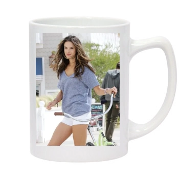 Alessandra Ambrosio 14oz White Statesman Mug