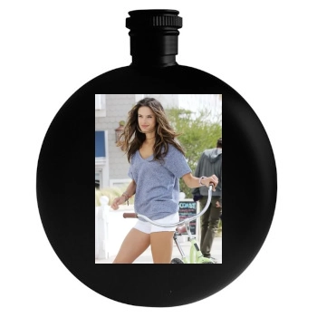 Alessandra Ambrosio Round Flask