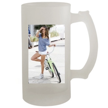 Alessandra Ambrosio 16oz Frosted Beer Stein