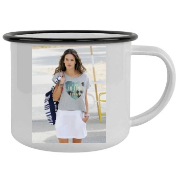 Alessandra Ambrosio Camping Mug