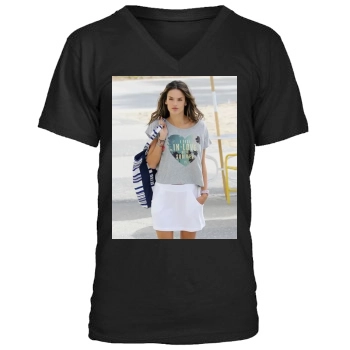 Alessandra Ambrosio Men's V-Neck T-Shirt