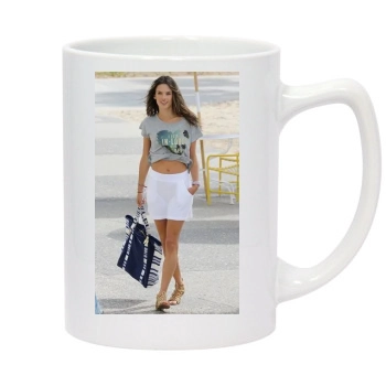 Alessandra Ambrosio 14oz White Statesman Mug