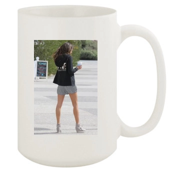 Alessandra Ambrosio 15oz White Mug