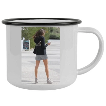 Alessandra Ambrosio Camping Mug