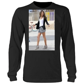 Alessandra Ambrosio Men's Heavy Long Sleeve TShirt