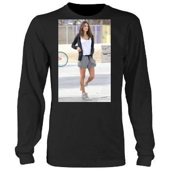 Alessandra Ambrosio Men's Heavy Long Sleeve TShirt