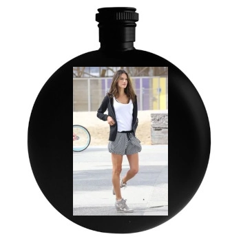 Alessandra Ambrosio Round Flask