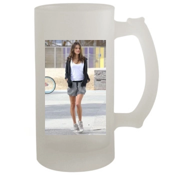 Alessandra Ambrosio 16oz Frosted Beer Stein