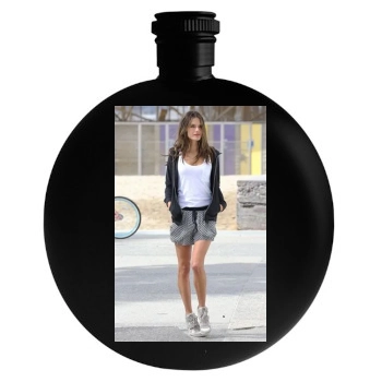 Alessandra Ambrosio Round Flask