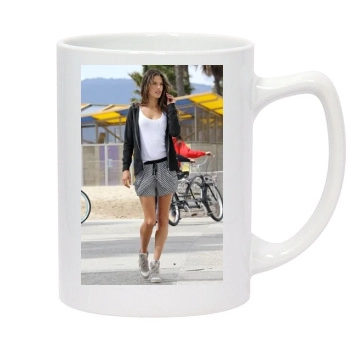 Alessandra Ambrosio 14oz White Statesman Mug