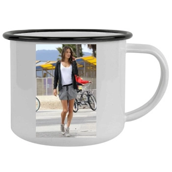 Alessandra Ambrosio Camping Mug