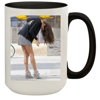 Alessandra Ambrosio 15oz Colored Inner & Handle Mug