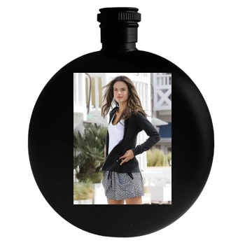 Alessandra Ambrosio Round Flask