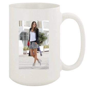 Alessandra Ambrosio 15oz White Mug