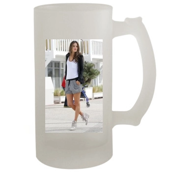 Alessandra Ambrosio 16oz Frosted Beer Stein