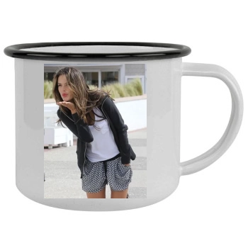 Alessandra Ambrosio Camping Mug