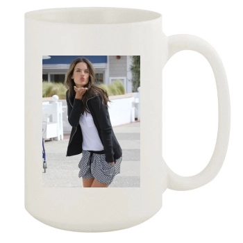 Alessandra Ambrosio 15oz White Mug