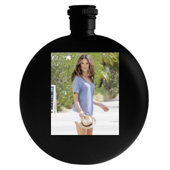 Alessandra Ambrosio Round Flask