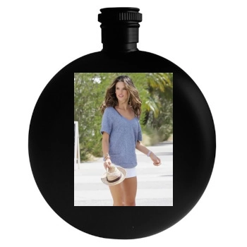 Alessandra Ambrosio Round Flask