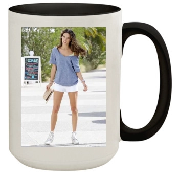 Alessandra Ambrosio 15oz Colored Inner & Handle Mug