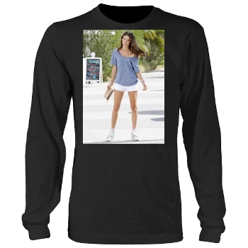 Alessandra Ambrosio Men's Heavy Long Sleeve TShirt