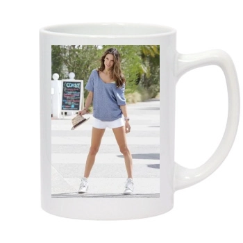 Alessandra Ambrosio 14oz White Statesman Mug