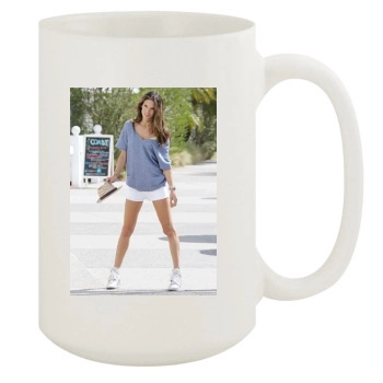 Alessandra Ambrosio 15oz White Mug