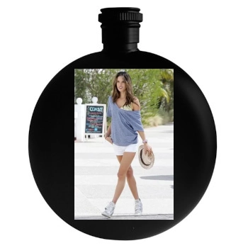 Alessandra Ambrosio Round Flask