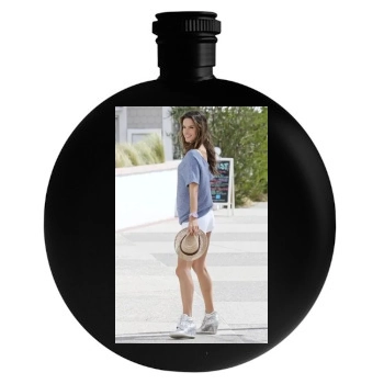 Alessandra Ambrosio Round Flask