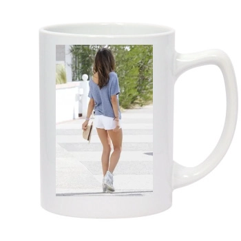 Alessandra Ambrosio 14oz White Statesman Mug