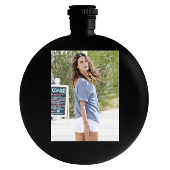 Alessandra Ambrosio Round Flask