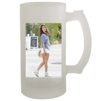 Alessandra Ambrosio 16oz Frosted Beer Stein