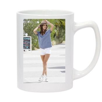 Alessandra Ambrosio 14oz White Statesman Mug