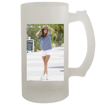 Alessandra Ambrosio 16oz Frosted Beer Stein