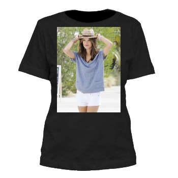 Alessandra Ambrosio Women's Cut T-Shirt