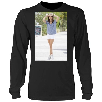 Alessandra Ambrosio Men's Heavy Long Sleeve TShirt